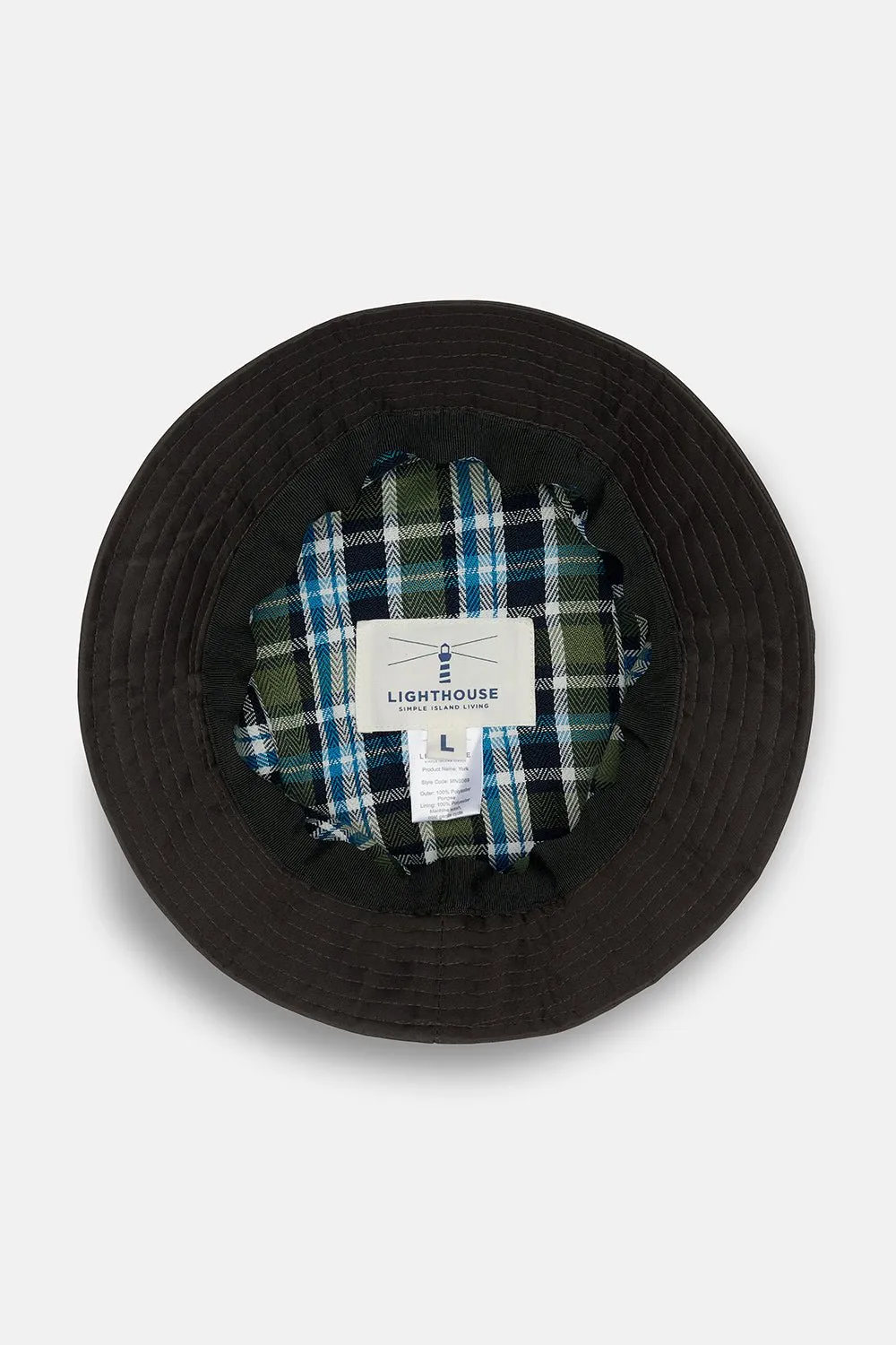 York Mens Waterproof Rain Hat - Chocolate